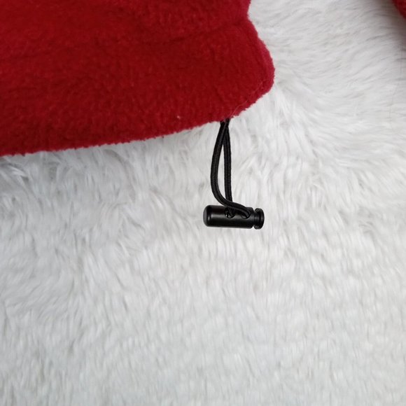 SC Columbia Mens Jacket Fleece Red Embroidered Logo Full Zip Large - Picture 6 of 12